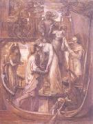 Dante Gabriel Rossetti The Boat of Love (mk28) oil painting